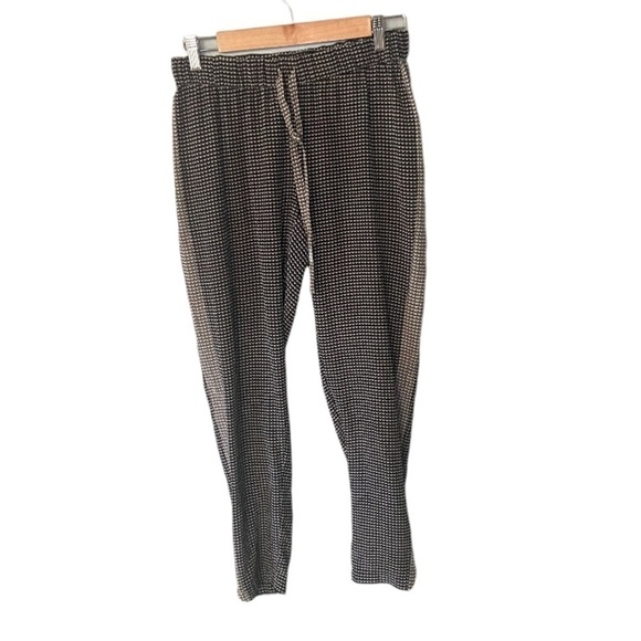 Joie Silk Tie Waist Pattern Pants - Picture 2 of 10